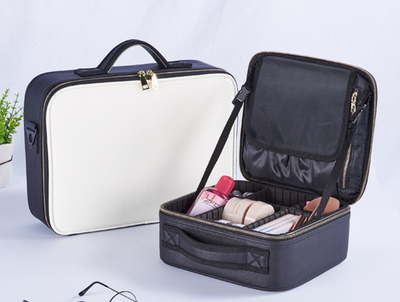 Ultimate Beauty Organizer - Large-Capacity Multifunctional Portable Cosmetic Bag for On-the-Go Glamour