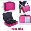 Ultimate Beauty Organizer - Large-Capacity Multifunctional Portable Cosmetic Bag for On-the-Go Glamour