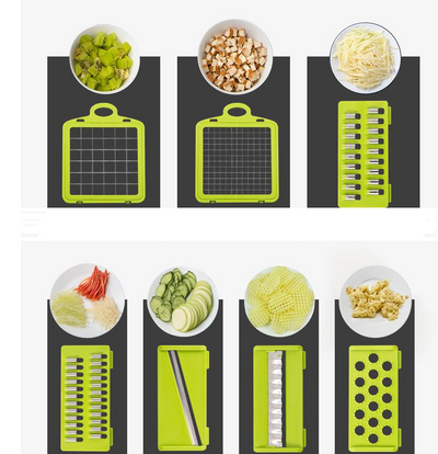 Versatile Home Kitchen Vegetable Cutter - Ultimate Slicing & Dicing Tool for Fruits and Veggies!