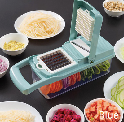 Versatile Home Kitchen Vegetable Cutter - Ultimate Slicing & Dicing Tool for Fruits and Veggies!