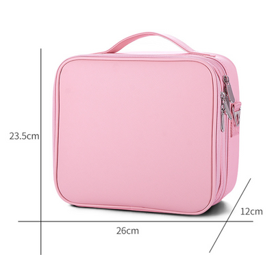 Ultimate Beauty Organizer - Large-Capacity Multifunctional Portable Cosmetic Bag for On-the-Go Glamour