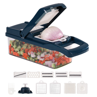 Versatile Home Kitchen Vegetable Cutter - Ultimate Slicing & Dicing Tool for Fruits and Veggies!