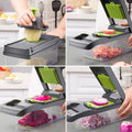 Versatile Home Kitchen Vegetable Cutter - Ultimate Slicing & Dicing Tool for Fruits and Veggies!