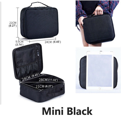 Ultimate Beauty Organizer - Large-Capacity Multifunctional Portable Cosmetic Bag for On-the-Go Glamour