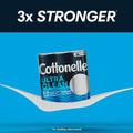 Cottonelle Ultra Clean Toilet Paper, 24 Mega Rolls