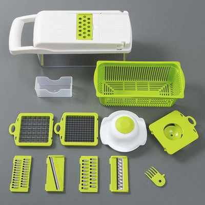 Versatile Home Kitchen Vegetable Cutter - Ultimate Slicing & Dicing Tool for Fruits and Veggies!