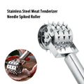 Stainless Steel Meat Tenderizer Roller Hammer Mallet - Your Multi-Functional Kitchen Companion