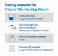 Clorox Disinfecting Liquid Bleach Cleaner, Regular Scent, 121 fl oz, 2 Pack