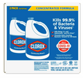 Clorox Disinfecting Liquid Bleach Cleaner, Regular Scent, 121 fl oz, 2 Pack