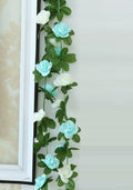 250cm Elegant Rose Artificial Garland - Perfect for Weddings, Home Decor & Seasonal Garden Arches - Premium DIY Fake Plant Vine