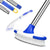 Multi-Purpose Scrub Brush for Cleaning Floor, Soft Tile Scrubber & Hard Small Grout Brush, Shower Cleaning Brush with Extendable Long Handle for Shower Wall, Kitchen, Floor, Deck